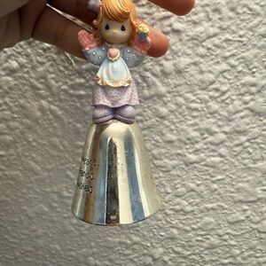 Precious Moments Bell Warm Heart Warm Hand Warm Wishes